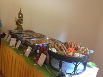 Thaibuffet à discretion mit Siranee Howald-Jampadäng Thaibuffet à discretion mit Siranee Howald-Jampadäng